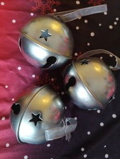 Large Christmas Bells X 3 ? Tree Decorations