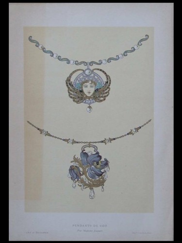 French art nouveau jewel - art,