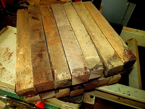 Fifteen reclaimed walnut - reclaimed,