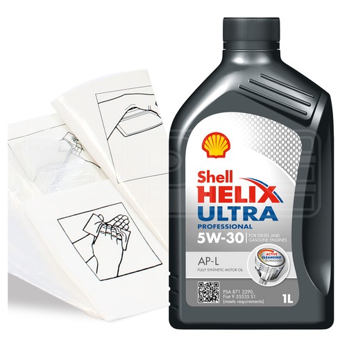 Engine oil top - shell, helix
