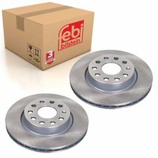 Pair of Front Brake Disc Fits