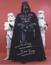 DAVE PROWSE as Darth Vader - Star Wars GENUINE SIGNED AUTOGRAPH