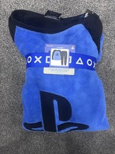Primark Boys PlayStation Navy and Black fleece long sleeve pyjamas age 13-14