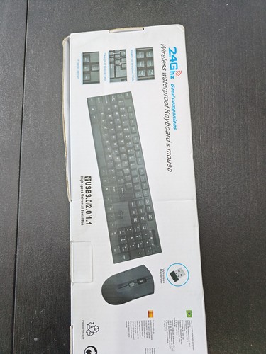 Wireless keyboard and mouse - wireless,