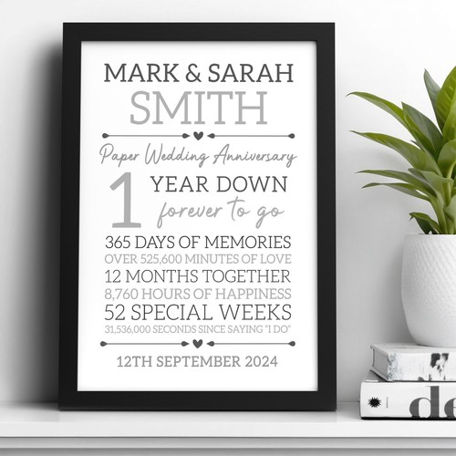 1st wedding anniversary gifts - wedding,