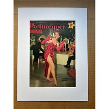 JANETTE SCOTT 1957 Vintage pin-up Vintage pin-up POSTER - Beautiful original pic