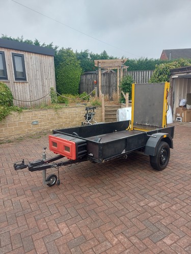 Motorcycle trailer one bike - motorcycle,