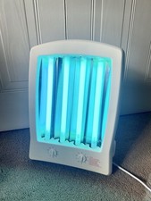 Wellform Facial Tanner Sun Glow Solarium UV At Home Sunbed + Protective Goggles