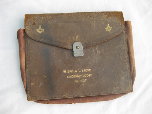 Masonic regalia case pouch - regalia, and