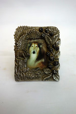 Royal Selangor Pewter Small Photo Frame Early Autumn – 6cm High – Good Cond