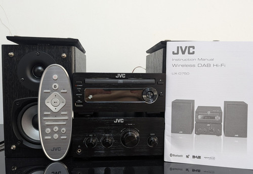 Jvc d750 system - ux-d750, dab+