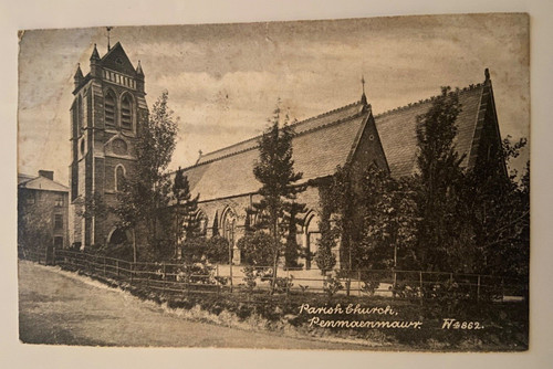 Penmaenmawr village church - church,