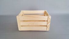 Wooden Crate Box Plain Wood
