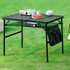Folding Table Portable Picnic Camping Desk Garden Party Trestle BBQ Dinner Table