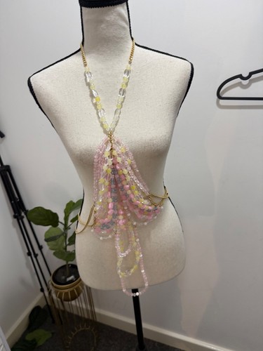 Multi strand beaded body - beaded, chain