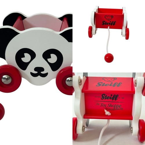 Steiff wooden panda - wooden, toy