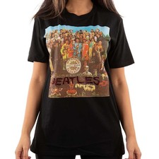 The Beatles T Shirt Diamante