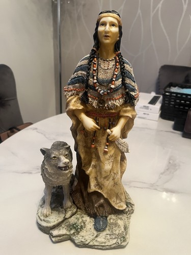 Indian lady wolf - indian,