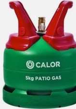Calor Gas 5kg Patio Bottle with gauge. FULL GAS Bottle