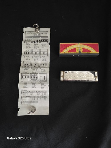 Vintage hohner scout harmonica - vintage,