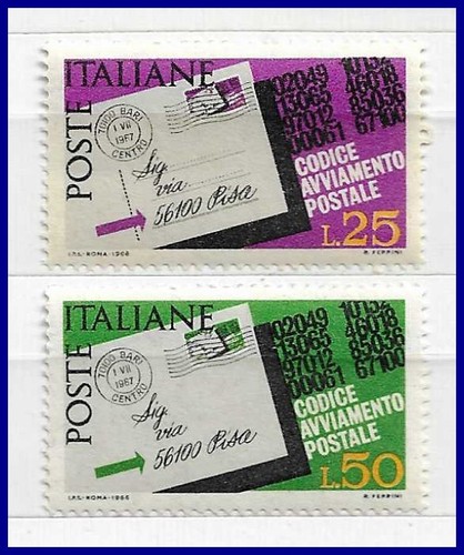 Italian stamps republic - , 1968