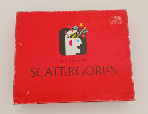 Scattergories board game - scattergories,