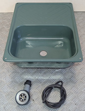 Green Enamel Spinflo Sink and