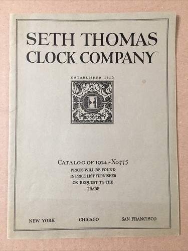 Antique seth thomas 1924 - antique,