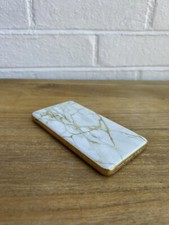Yellow Gold & White Marble Power bar