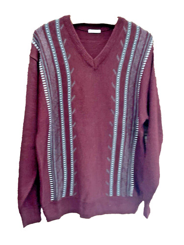 Damart men jumper - red, &