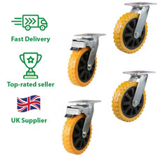 Heavy Duty Castors 200mm 2x