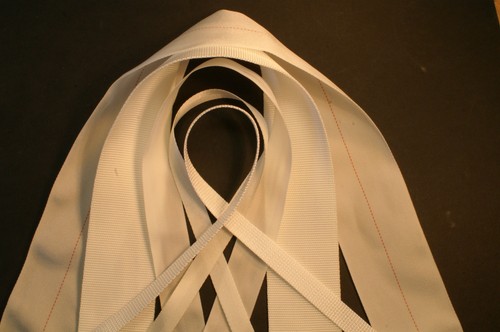 White webbing 13mm 25mm - white, 45mm