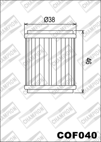 Cof040 oil filter - oil,