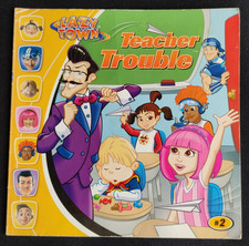 Lazy Town - Teacher Trouble Book by Justin Spelvin.