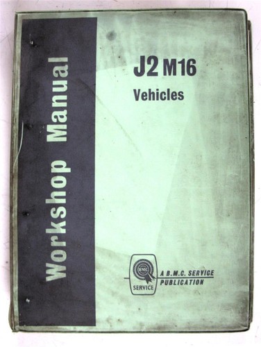 Bmc m16 van - j2, workshop