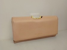 Ted Baker Woman's Textured Bobble Leather Purse Pink