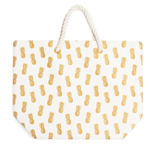 Pineapple beach bag - beach, canvas
