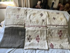 Turkish 40x40cm kilim cushion covers; some embroidery; now CLEAN Price INCREASE 
