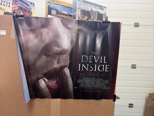 Cinema banner devil inside - cinema, banner: