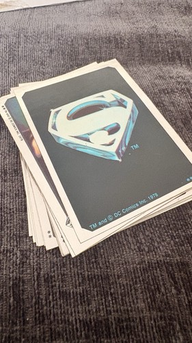 Superman the movie topps - the,