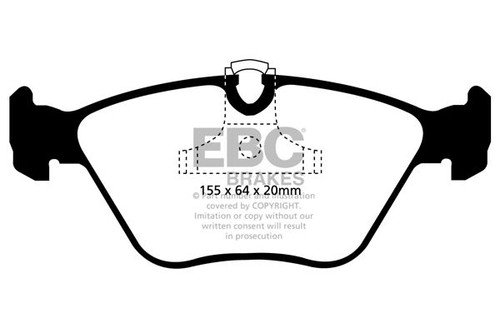 Ebc dp31552c brake - brake, set