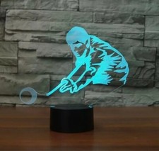 Pool Snooker 3D Led Table Lamp