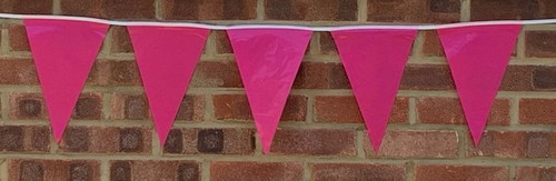 Metre coloured bunting 20 - metre,