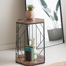 2 tier Cage Table Side Lamp Plant Table Hall Coffee Table Side Table Living Room