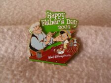 Limited Edition WDW Geppetto & Pinocchio Father's Day 2004 Disney Pin Badge