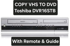 Toshiba VHS DVD Recorder Copy