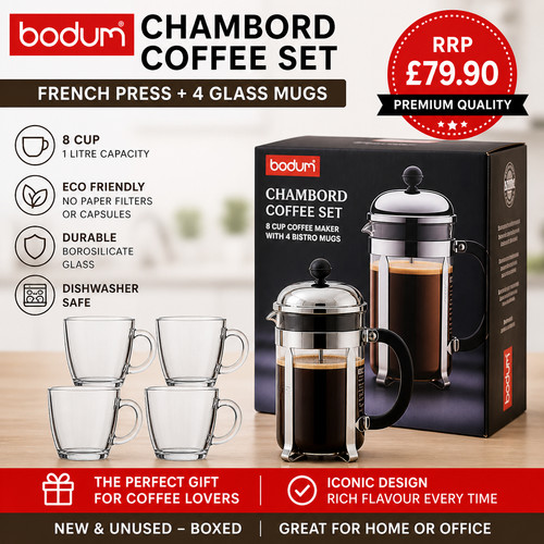 Bodum chambord french press - french,