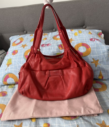 Radley red leather - red, bag