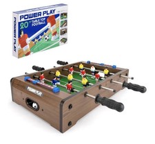 Power Play | Table Top Football Game, Wooden Outdoor Indoor Game for Kids