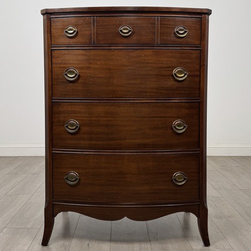 Antique mahogany chest - antique, of